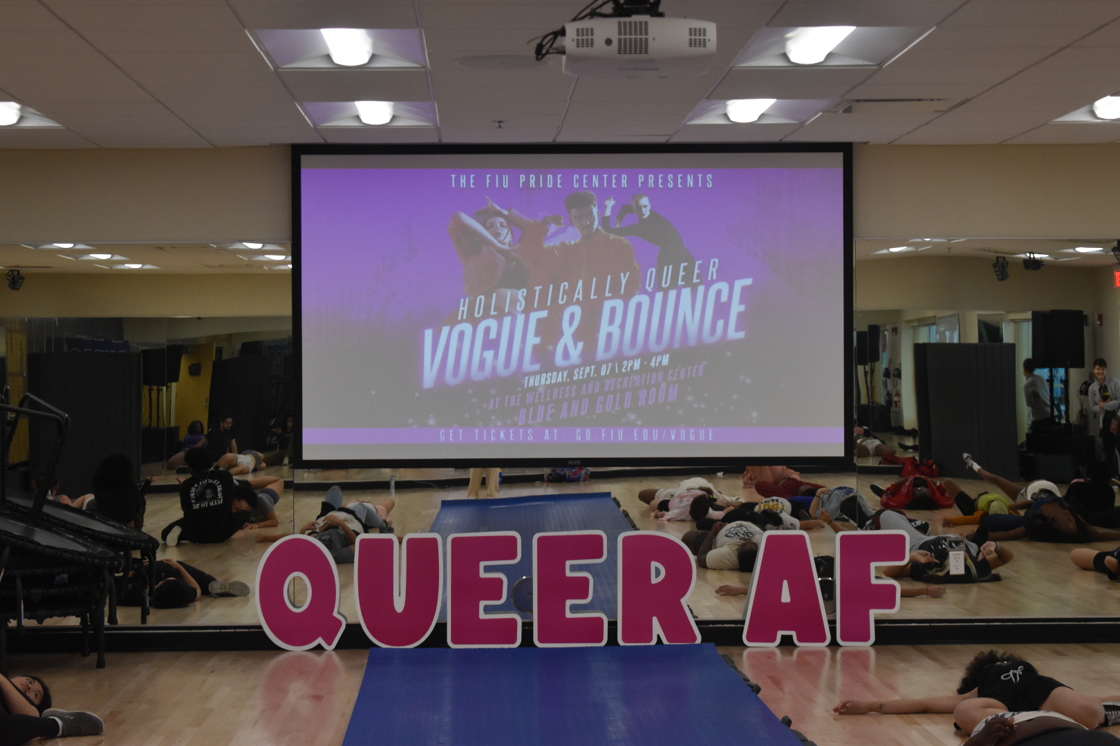 Vogue and Bounce Queer Dance event poster