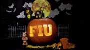 A spooky pumpkin carving. | Courtesy of FIU Twitter