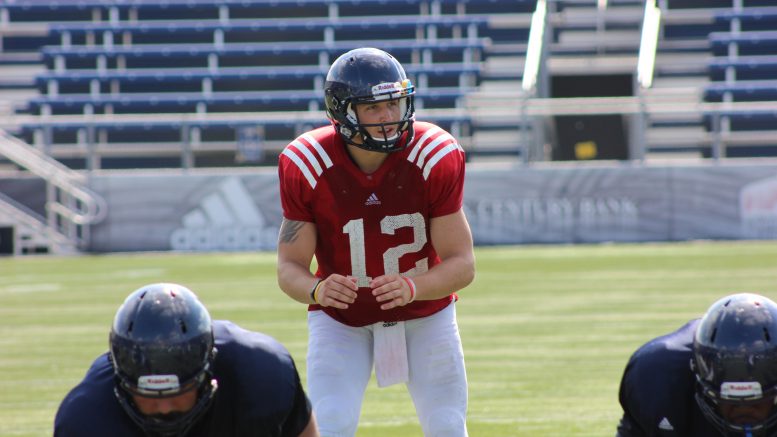 Freshman quarterback Alex McGough.