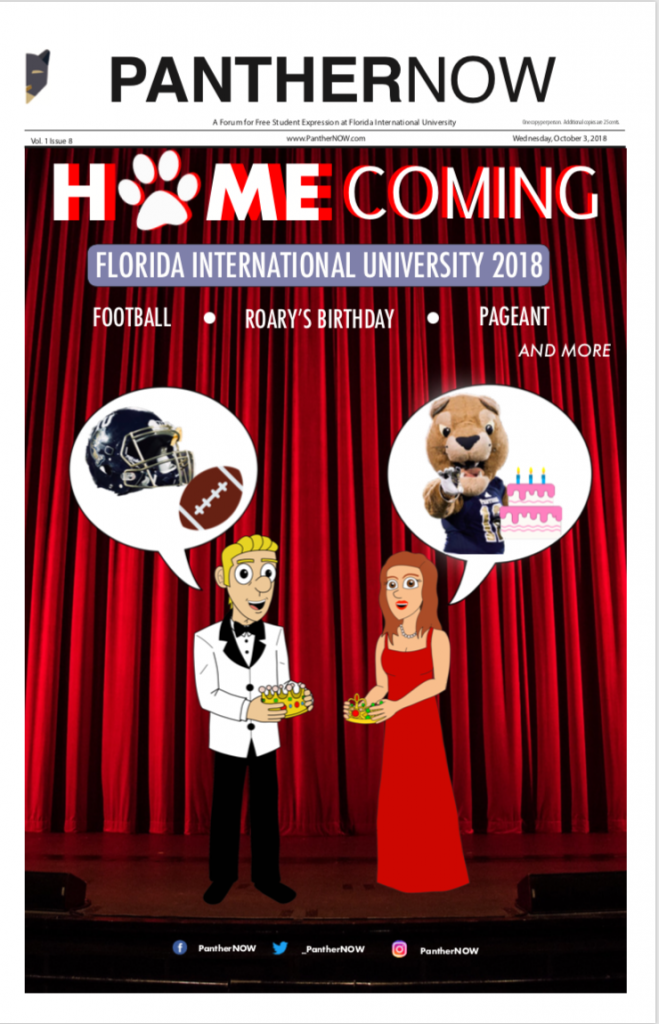 This week's theme focuses on homecoming 2018. 